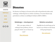 Tablet Screenshot of design311.com